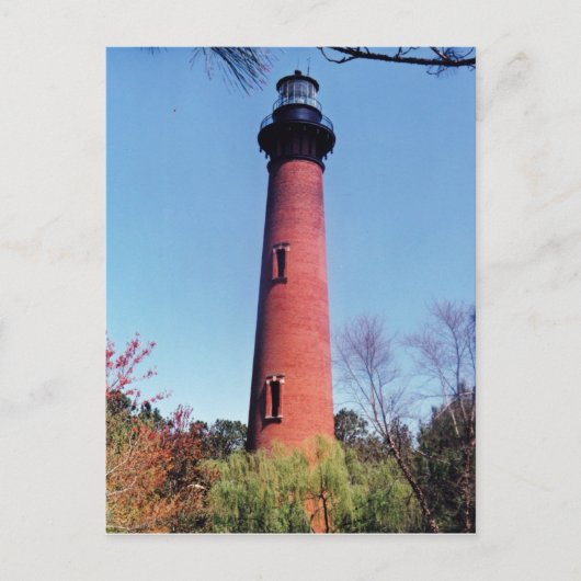 Carte Postale Phare de Currituck (Devant)
