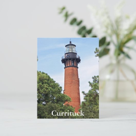 Carte Postale Phare de Currituck (Debout devant)