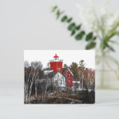 Carte Postale Phare de deux ports (Debout devant)