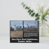 Carte Postale Phare de Dice/Dyce Head (Debout devant)