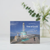 Carte Postale Phare de Farol à Dili Timor Oriental (Debout devant)