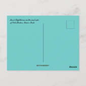 Carte Postale Phare de Farol à Dili Timor Oriental (Dos)