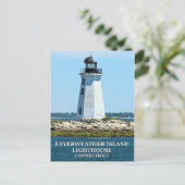 Carte Postale Phare de Fayerweather Island, Connecticut (Debout devant)