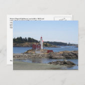 Carte Postale Phare de Fisgard (Devant / Derrière)