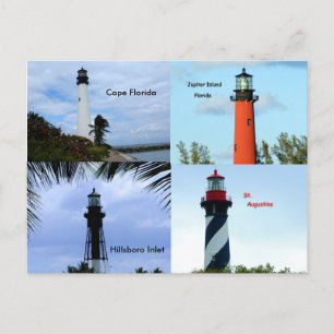 Carte Postale Phare de Floride