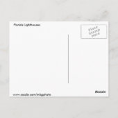 Carte Postale Phare de Floride (Dos)