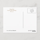 Carte Postale Phare de Fond du Lac (Dos)