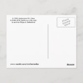 Carte Postale Phare de Fond du Lac (Dos)