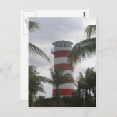 Carte Postale Phare de Freeport Bahamas (Devant / Derrière)