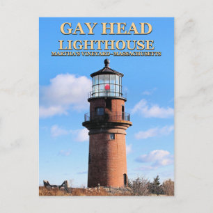 Carte Postale Phare de Gay Head, Martha's Vineyard MA