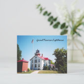 Carte Postale Phare de Grand Traverse (Debout devant)