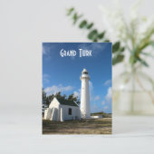 Carte Postale Phare de Grand Turk (Debout devant)