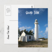 Carte Postale Phare de Grand Turk (Devant / Derrière)