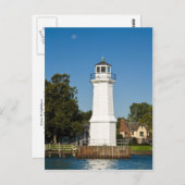 Carte Postale Phare de Grosse Ile (Devant / Derrière)