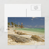 Carte Postale Phare de Half Moon Caye Natural Monument (Devant / Derrière)