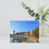 Carte Postale Phare de Harbour Town - Hilton Head Island SC (Debout devant)
