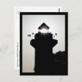 Carte Postale Phare de Harbour Town Marina (Devant / Derrière)