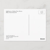 Carte Postale Phare de Harbour Town Marina (Dos)