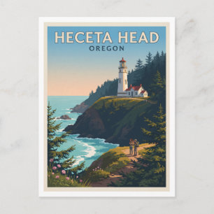 Carte Postale Phare de Heceta Head Florence Oregon Voyage