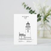 Carte Postale Phare de Heceta Head - Oregon - BD (Debout devant)