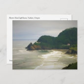 Carte Postale Phare de Heceta Head, OU (Devant / Derrière)