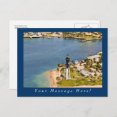 Carte Postale Phare de Hillsboro (Devant / Derrière)