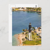 Carte Postale Phare de Hillsboro (Devant / Derrière)