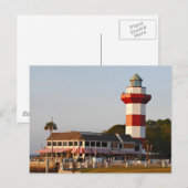 Carte Postale Phare de Hilton Head Island (Devant / Derrière)