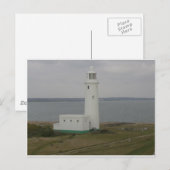 Carte Postale Phare de Hurst, Hampshire (Devant / Derrière)