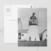 Carte Postale Phare de Hyannis (Devant / Derrière)