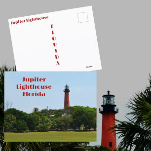 Carte Postale Phare de Jupiter Floride Photographie