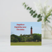 Carte Postale Phare de Jupiter Floride Photographique (Debout devant)