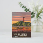 Carte Postale Phare de Jupiter Inlet (Debout devant)