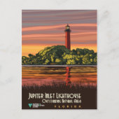Carte Postale Phare de Jupiter Inlet (Devant)