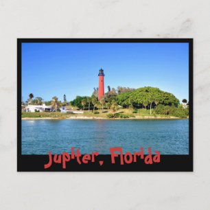 Carte Postale Phare de Jupiter Inlet à Jupiter, Floride