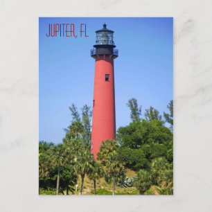 Carte Postale Phare de Jupiter Inlet, Jupiter, Floride