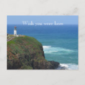 Carte Postale Phare de Kauai Hawaii Kilauea (Devant)