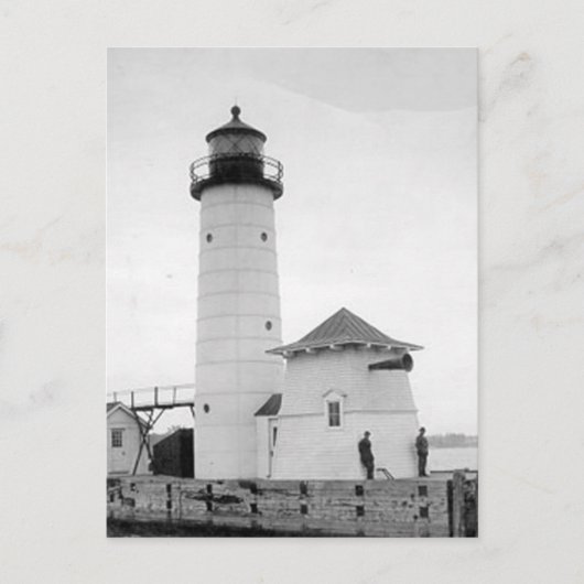 Carte Postale Phare de Kenosha North Pier (Devant)