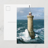 Carte Postale Phare de Kéréon Finistère France (Devant / Derrière)