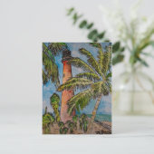 Carte Postale phare de key biscayne cape florida (Debout devant)