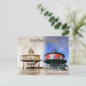 Carte Postale Phare de Knoll à sept pieds, Maryland (Debout devant)