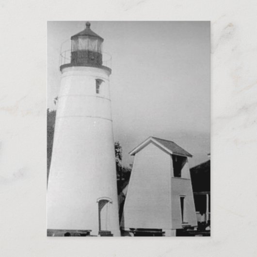 Carte Postale Phare de la chaîne de la rivière Tchefuncte 2 (Devant)