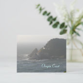 Carte Postale Phare de la côte de l'Oregon (Debout devant)