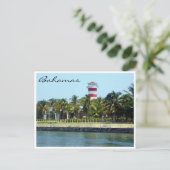 Carte Postale phare de la frontière des Bahamas (Debout devant)
