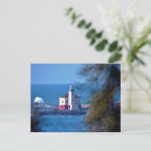 Carte Postale Phare de la rivière Coquille (Debout devant)