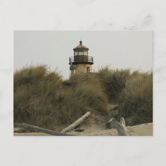 Carte Postale Phare de la rivière Coquille, OR (Devant)