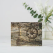 Carte Postale Phare de la roue marine principale côtière (Debout devant)