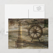 Carte Postale Phare de la roue marine principale côtière (Devant / Derrière)