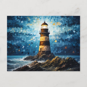 Carte Postale Phare de Lansjsendori