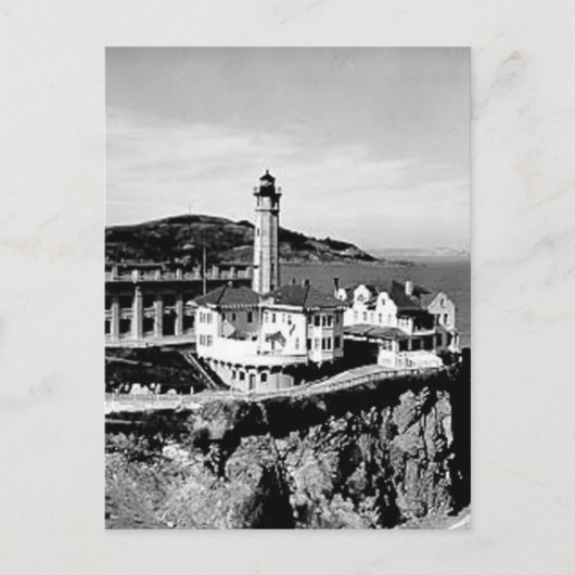 Carte Postale Phare de l'île d'Alcatraz (Devant)